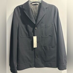 Zara Classic Dark Navy Jacket/ Blazer